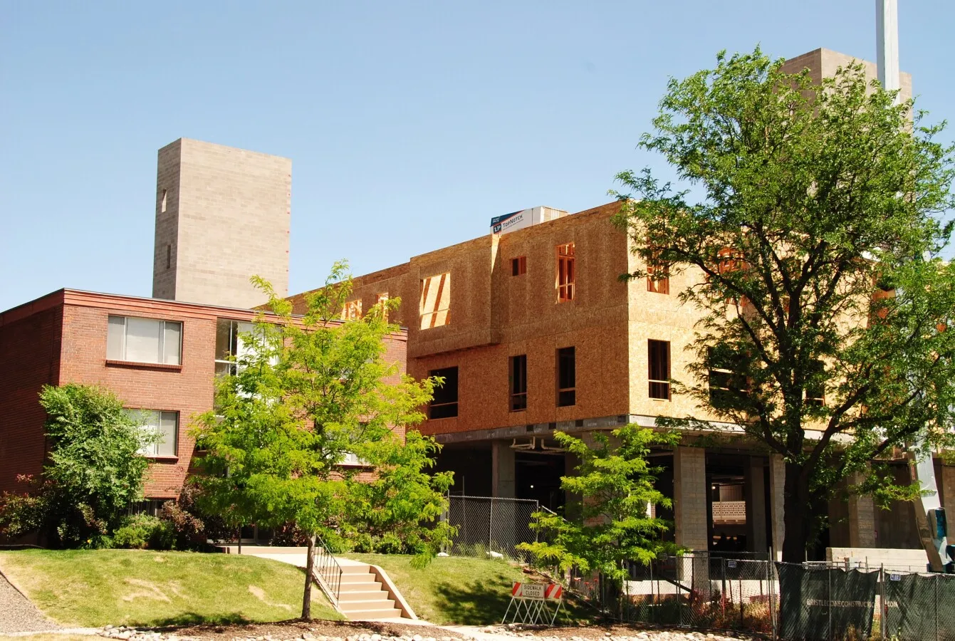 View to the southeast