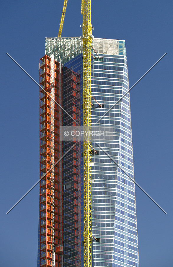 Top floors as seen from the northwest