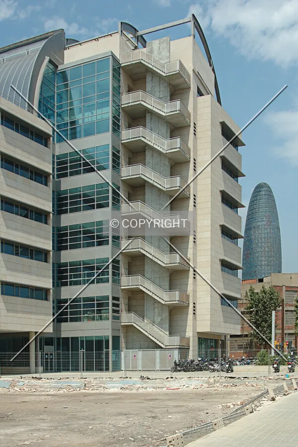 East side with Torre Agbar in the background