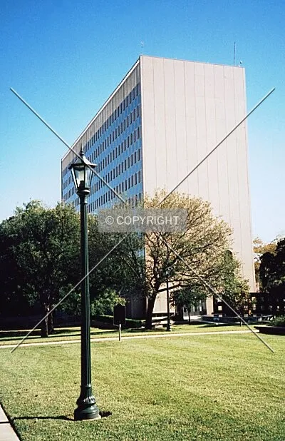 View to the east from the State Capitol grounds