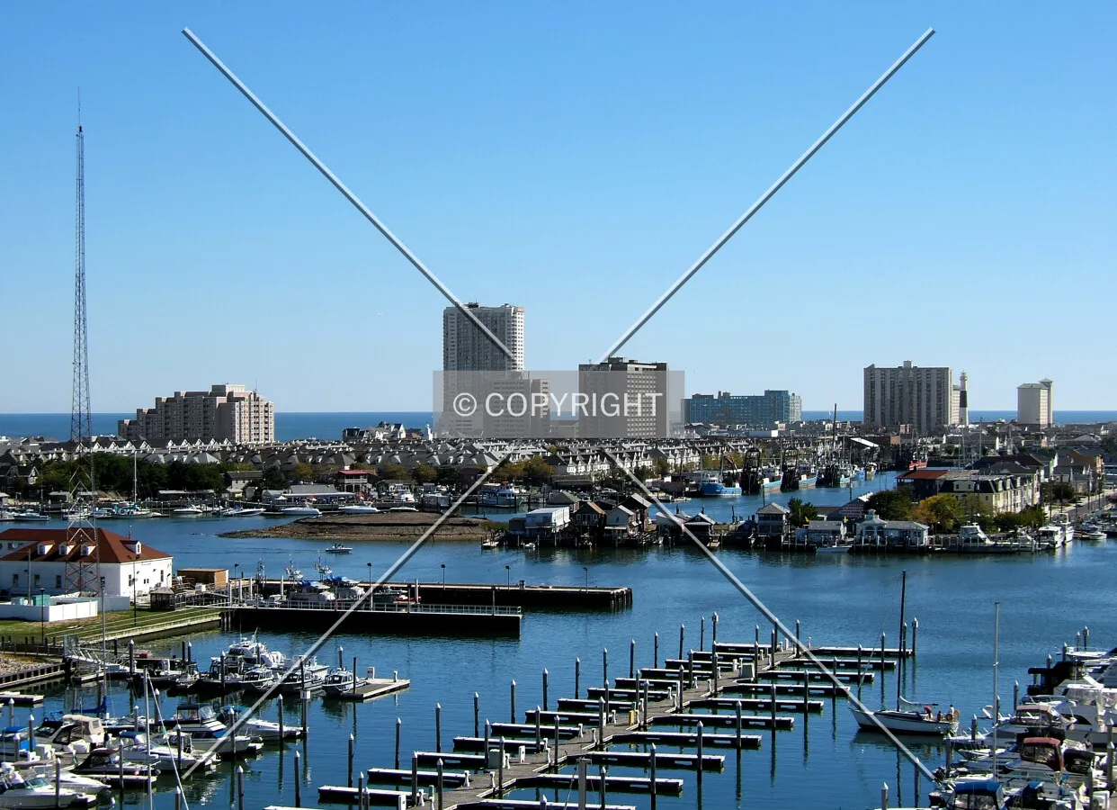 View southeast toward the north beach area