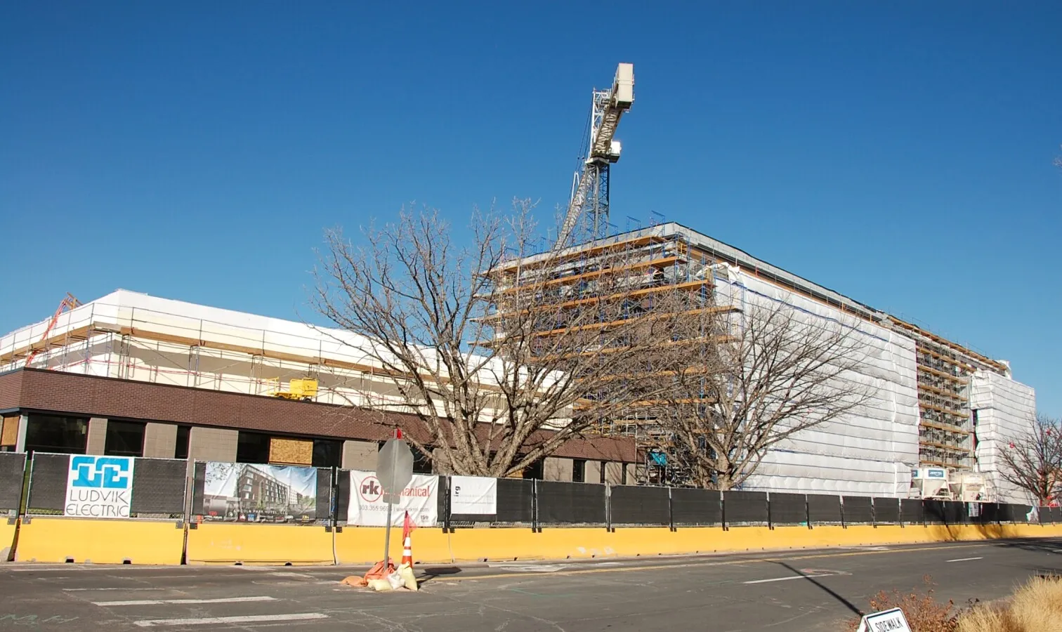 View from the southwest