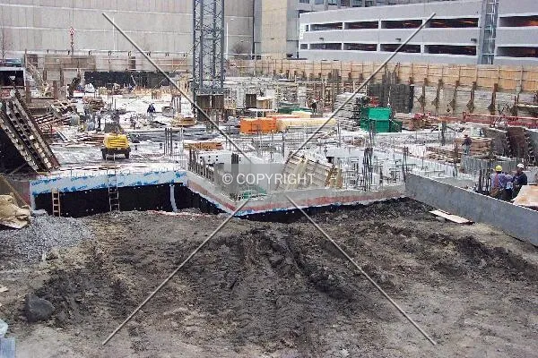 Beginning to work on the foundation