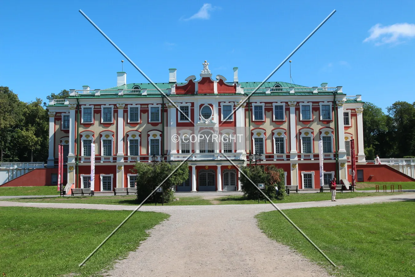 Full building view from the west