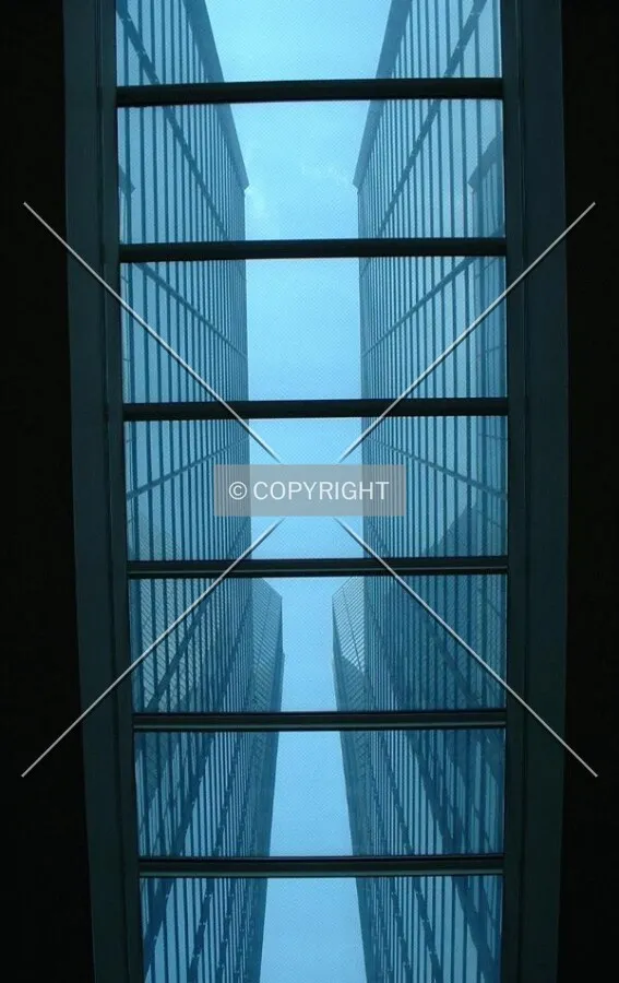 Sky view between East and West Buildings