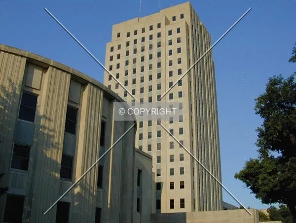 Oblique view of tower from southwest