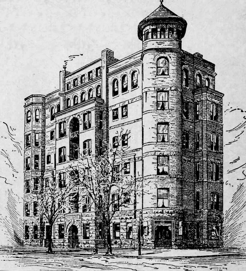 View from the southeast