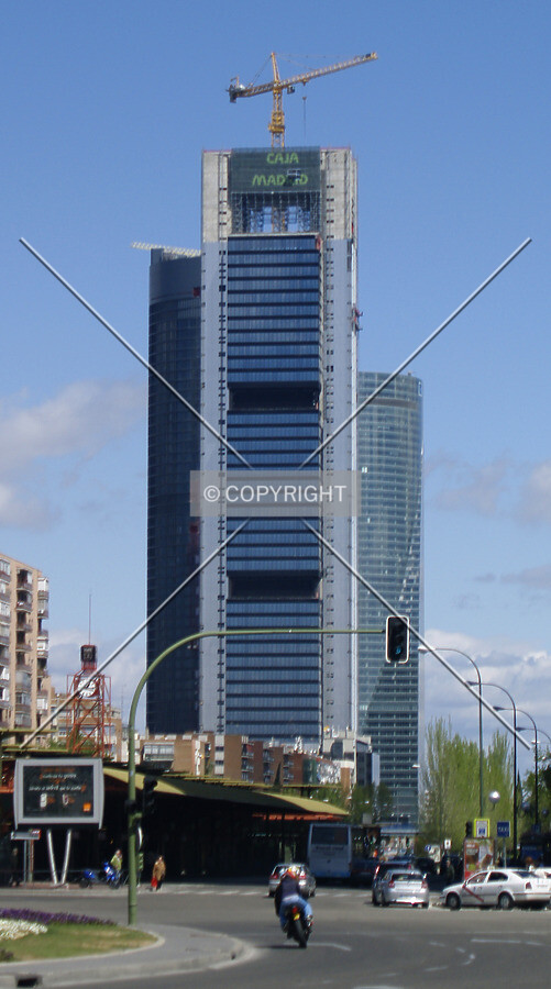 View from Plaza de Castilla