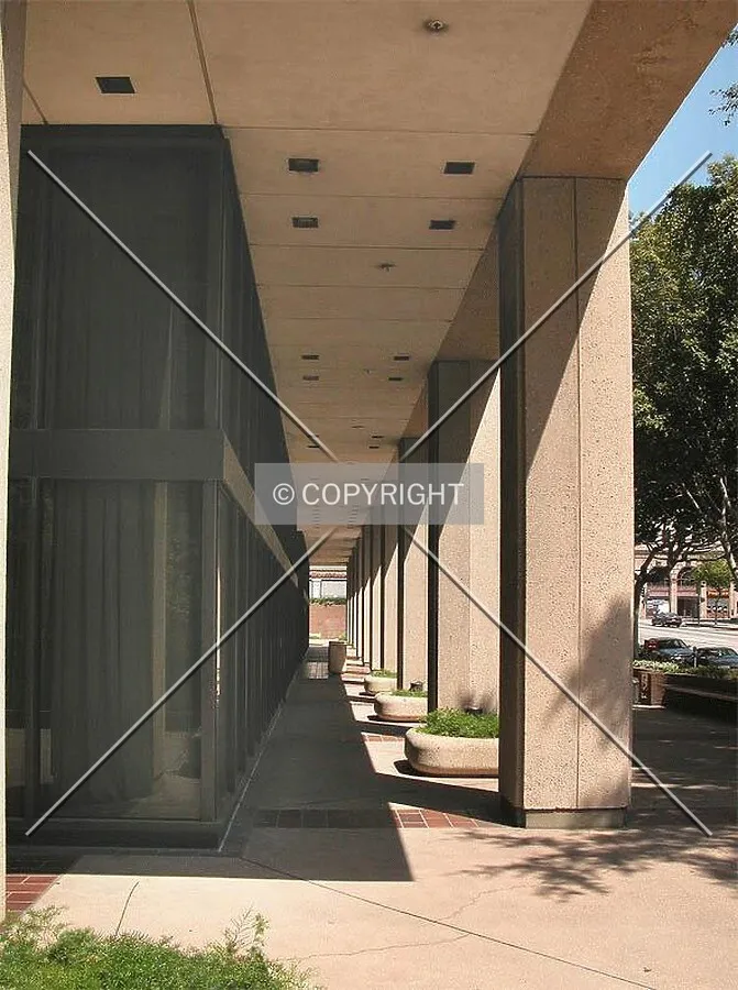 Entrance on Colorado Boulevard