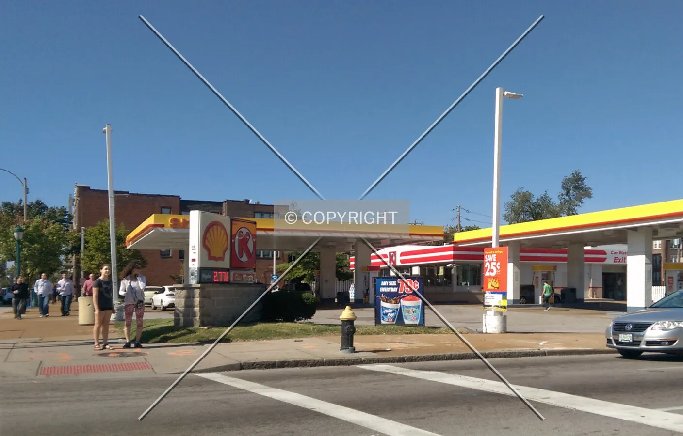 View from the southeast; October 17, 2014