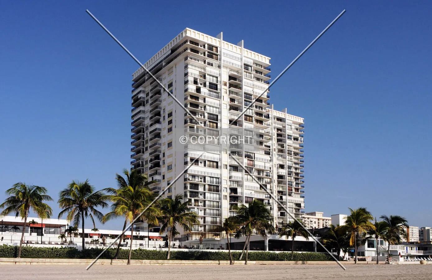 View from the southeast