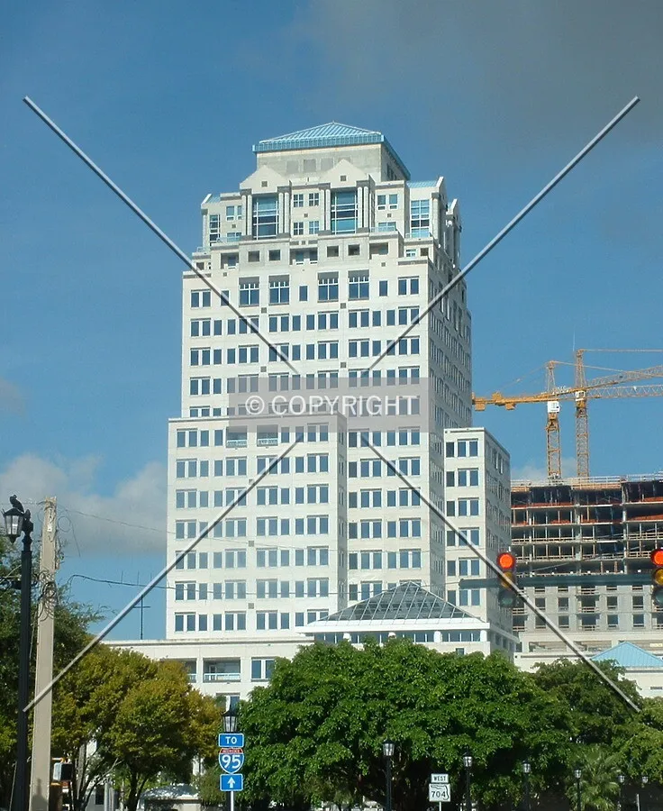 View from the east