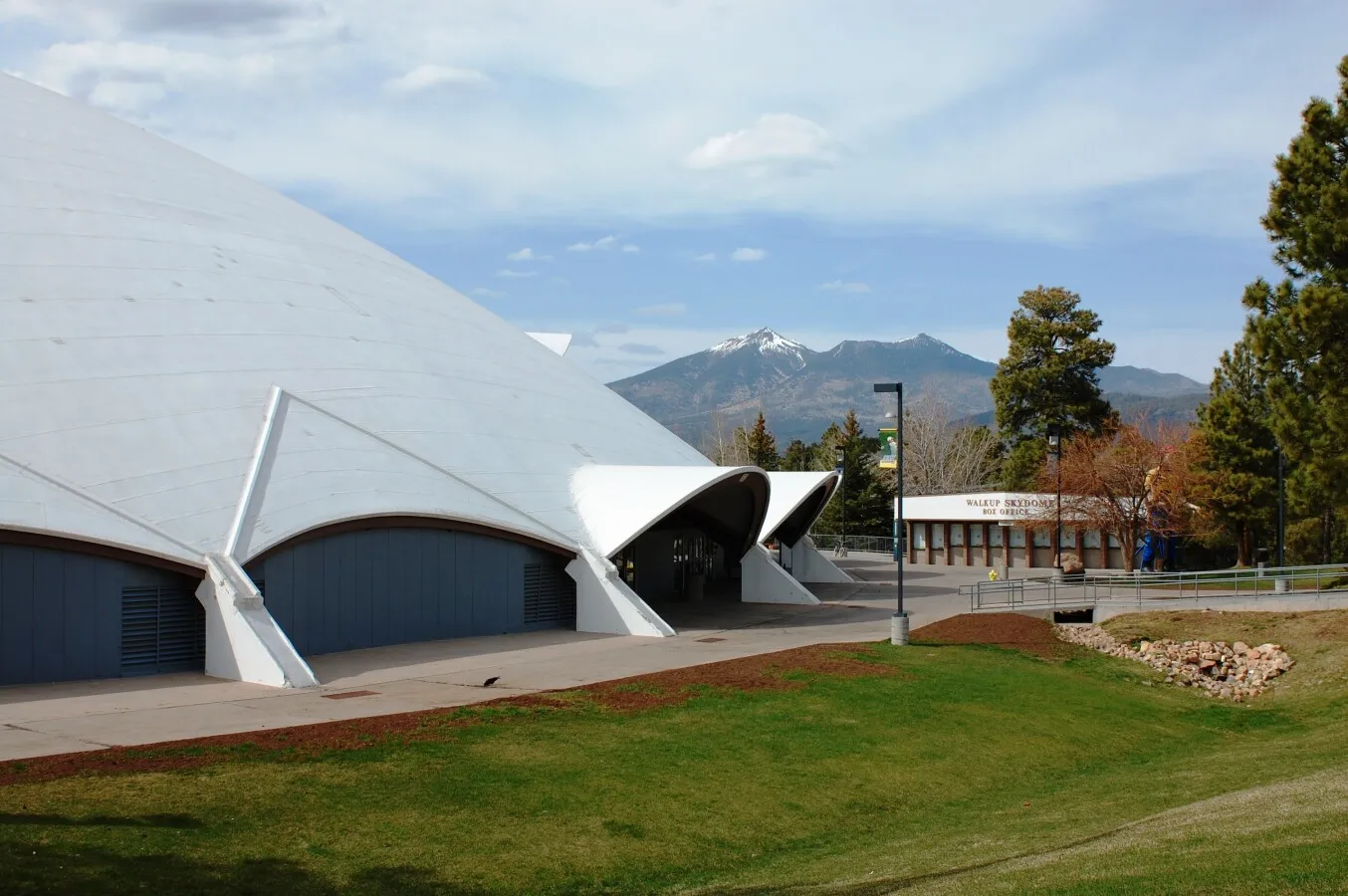 View to the north