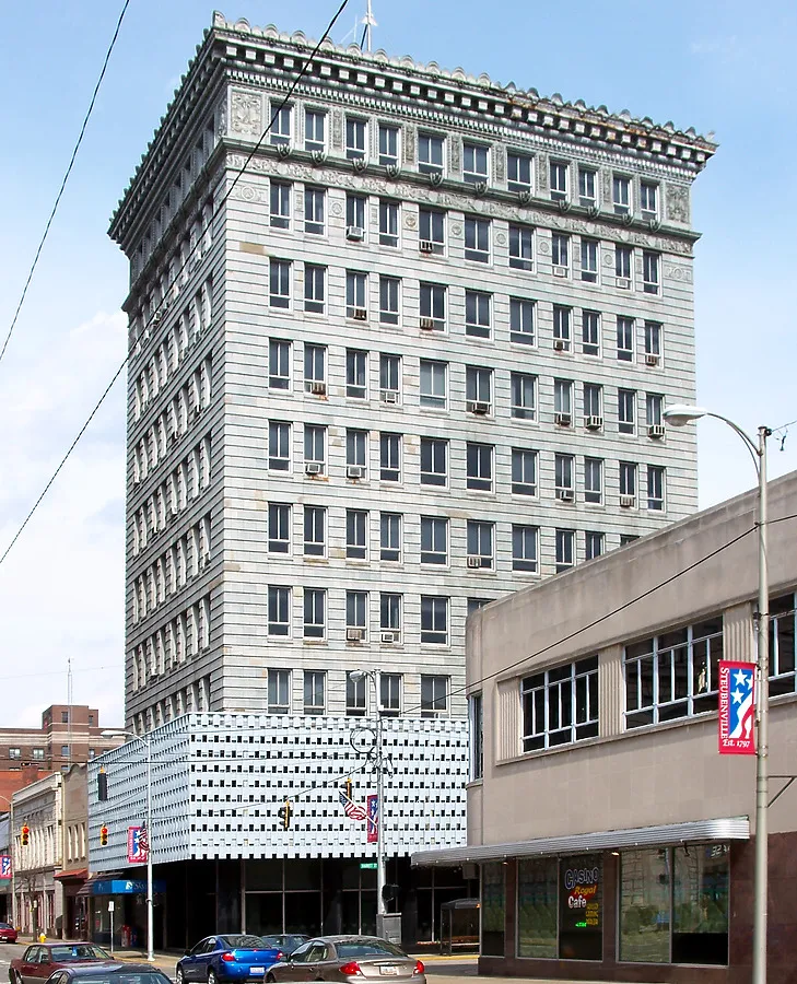 View from the southwest