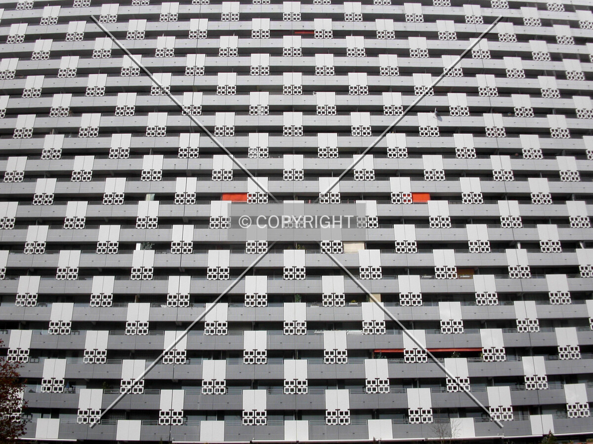 Detail of the eastern facade
