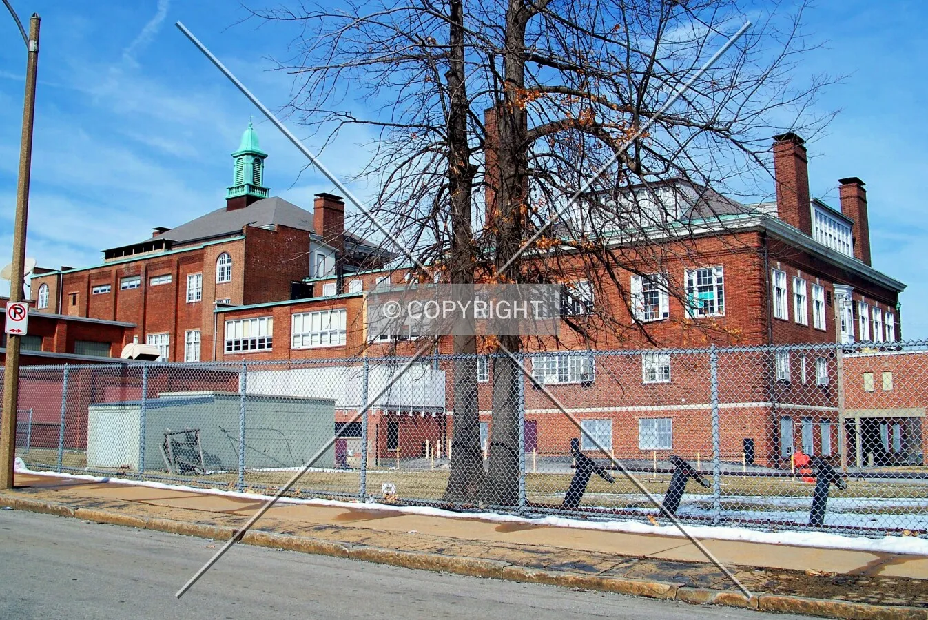 View from the southeast; February 19, 2007