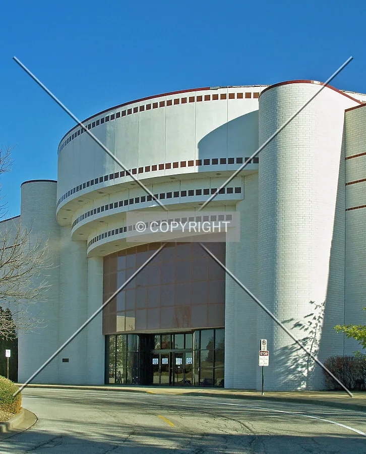 Northwest entrance of the JCPenney Outlet; January 15, 2008