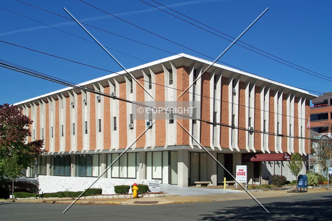 View from the southeast