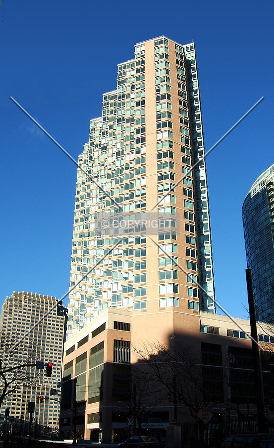 View from the southwest along Greene Street