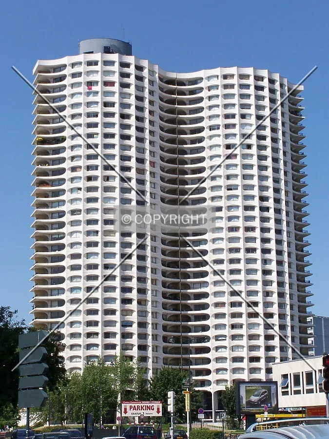 Vue de l'est depuis le Carrefour Jouaust