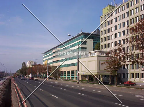 View from the southeast