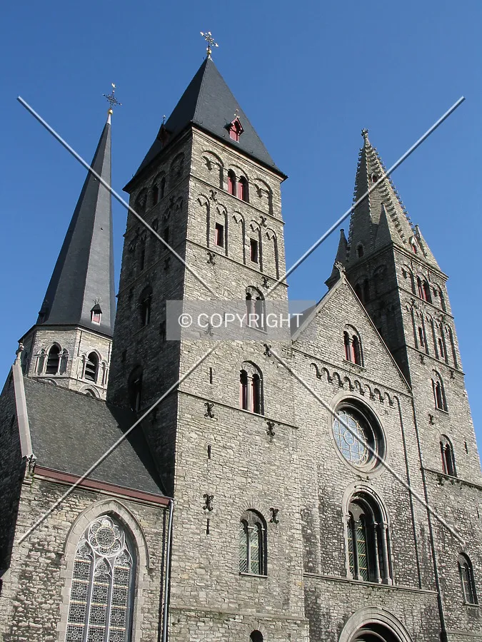 Looking up from the northwest