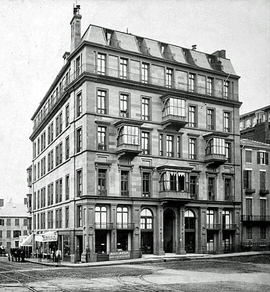 View from the northeast