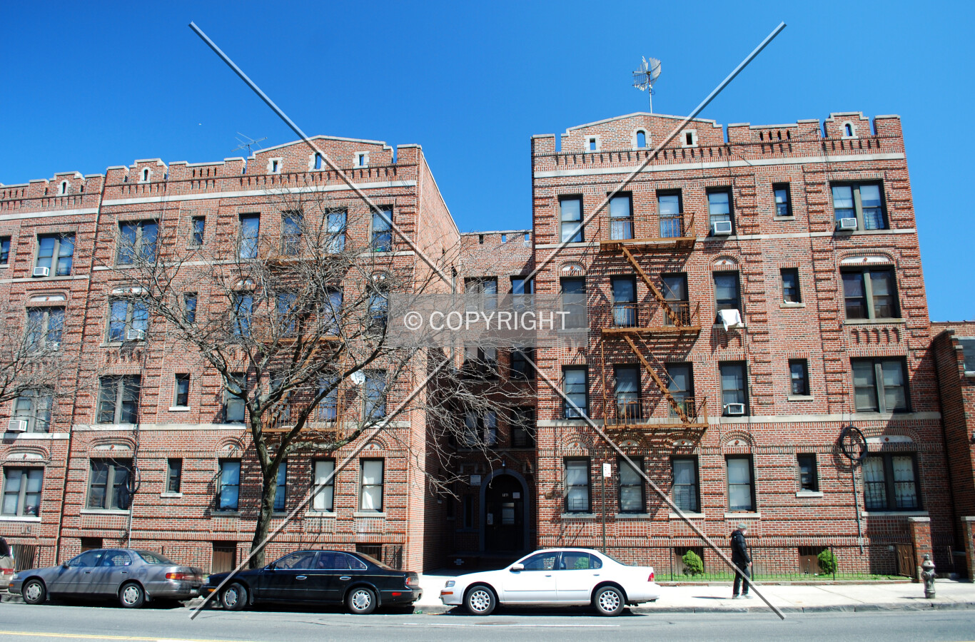 Viewed from Ocean Avenue