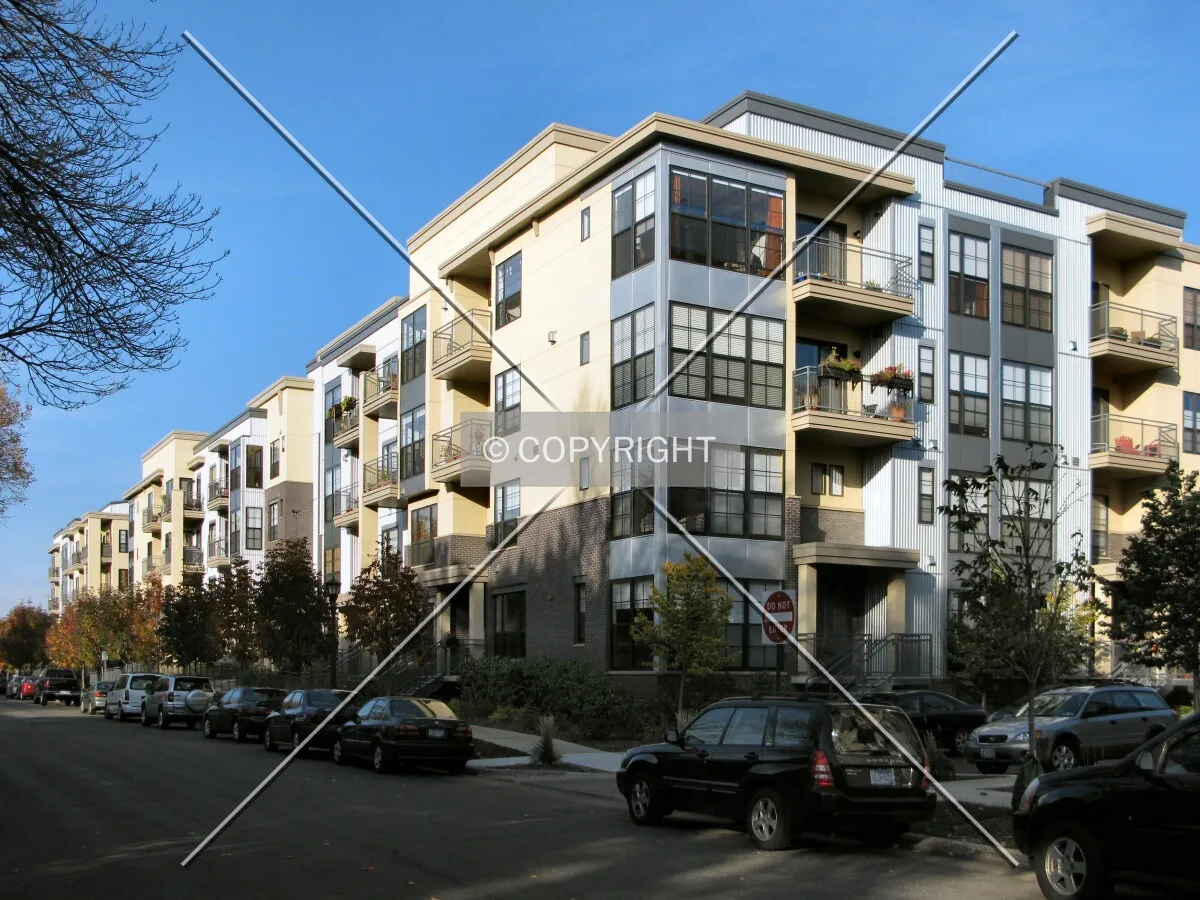 Southwest corner from across Emerald Street