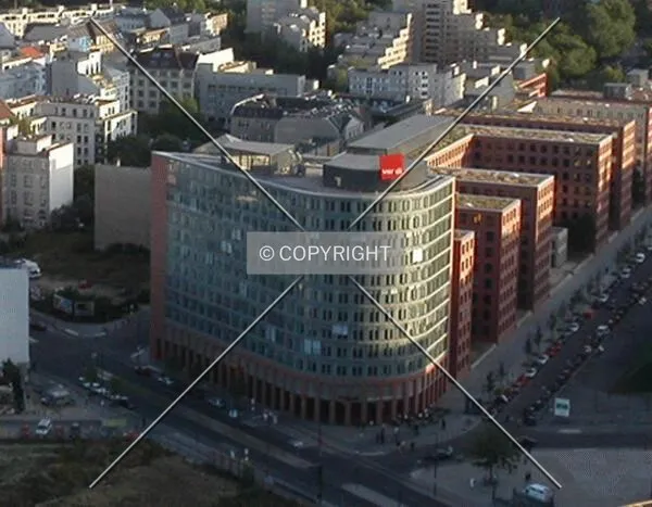 Aerial view of the tower