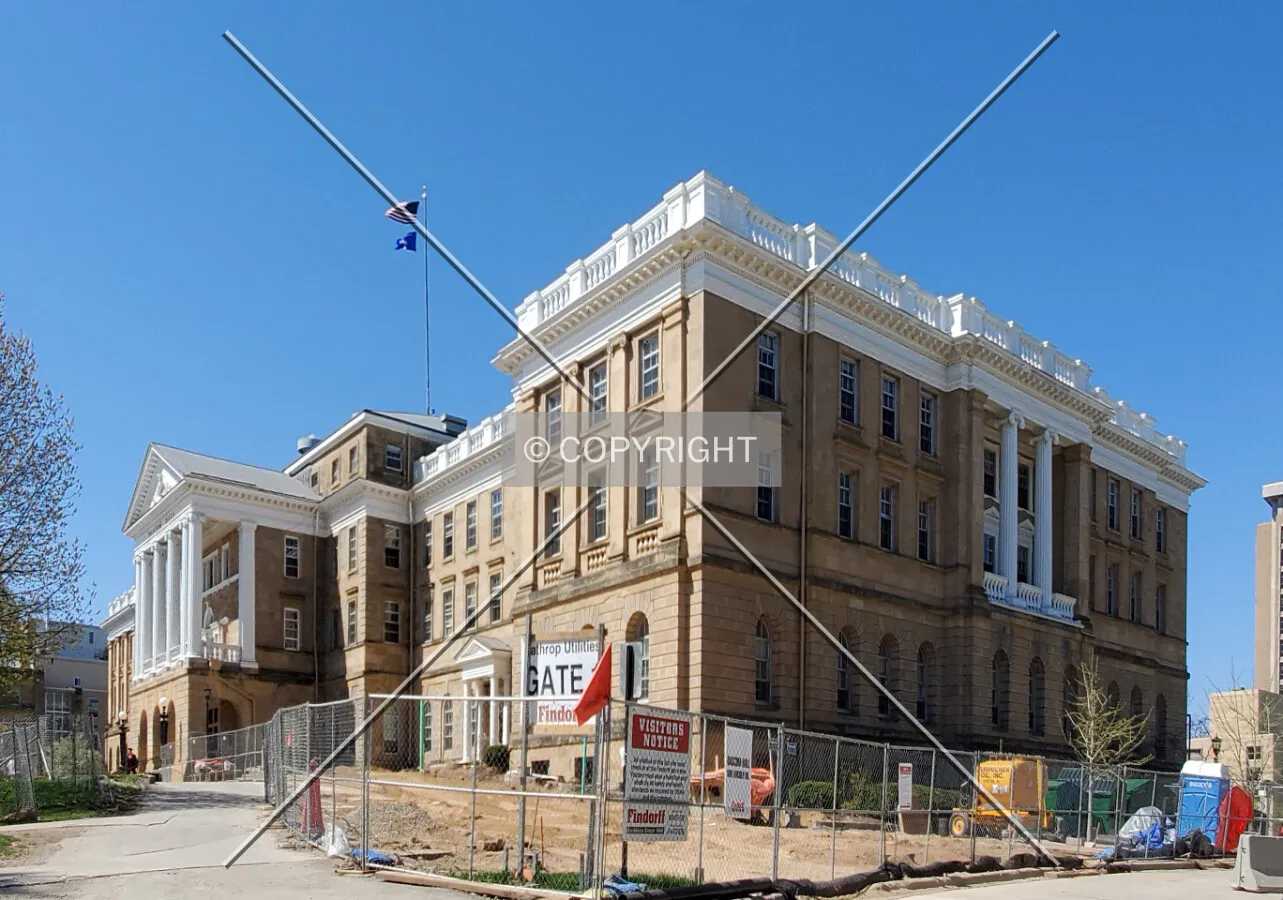 Northeast view; May 9, 2020