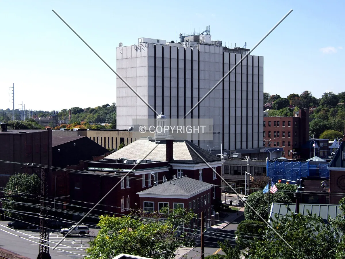 Central South Norwalk from the northeast