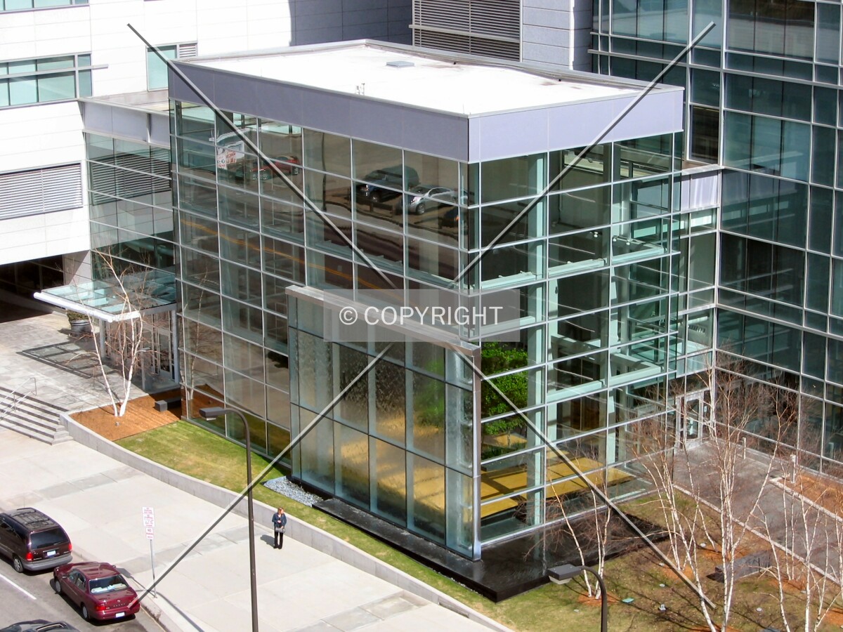 Glass Box from the Leamington Ramp