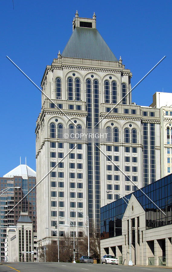 Looking north from Greene Street