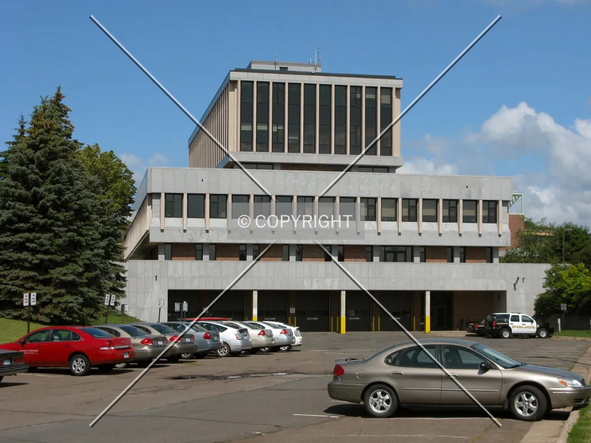 View to the northwest from University Drive