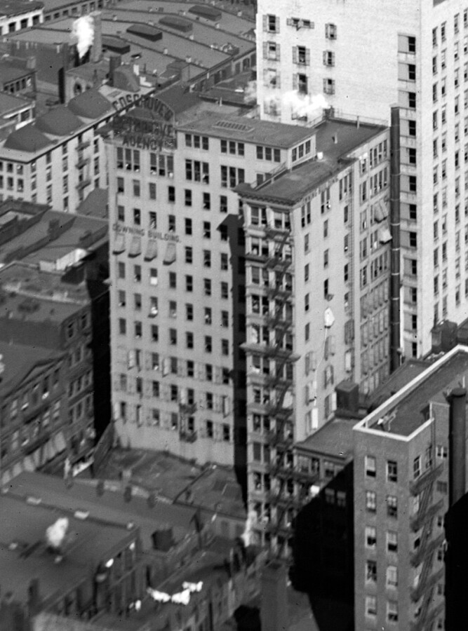 Vintage view from the west