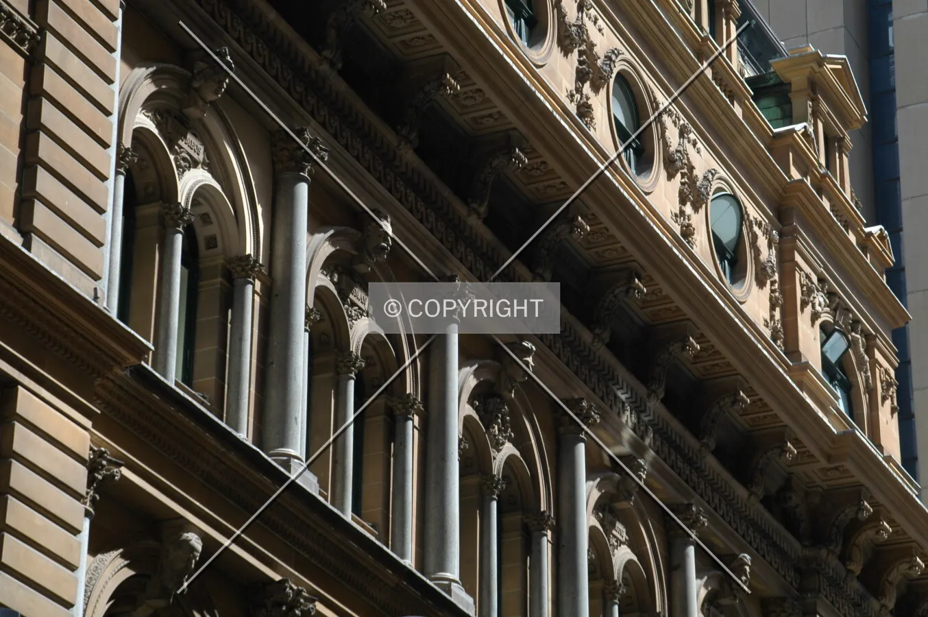 East facade detail