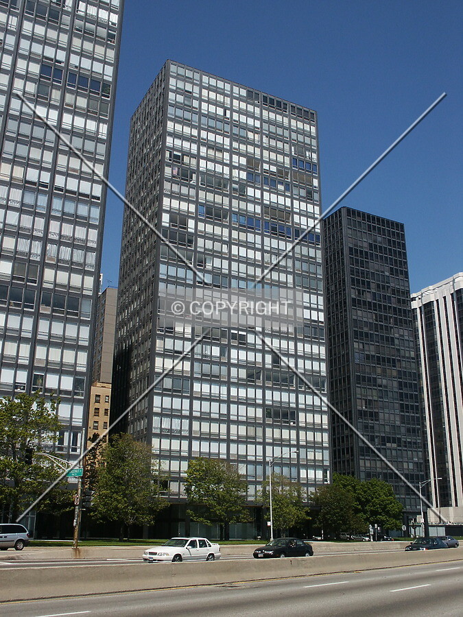 View from across Lake Shore Drive