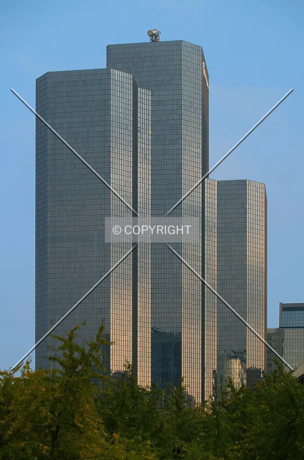 Top floors as seen from the western side