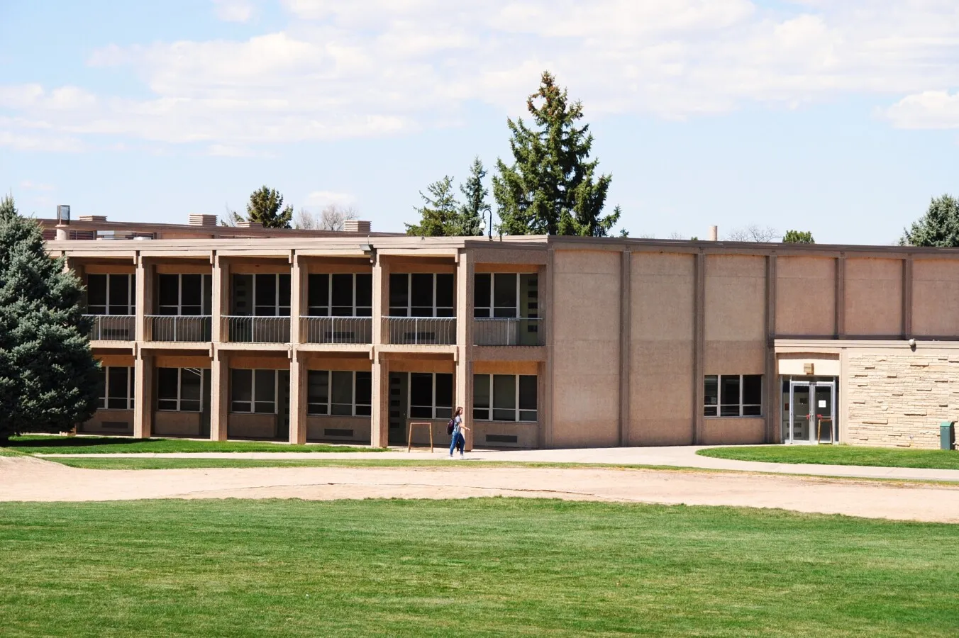 View to the north