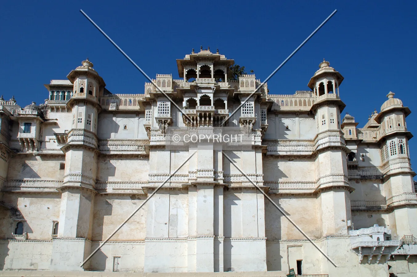 East facade