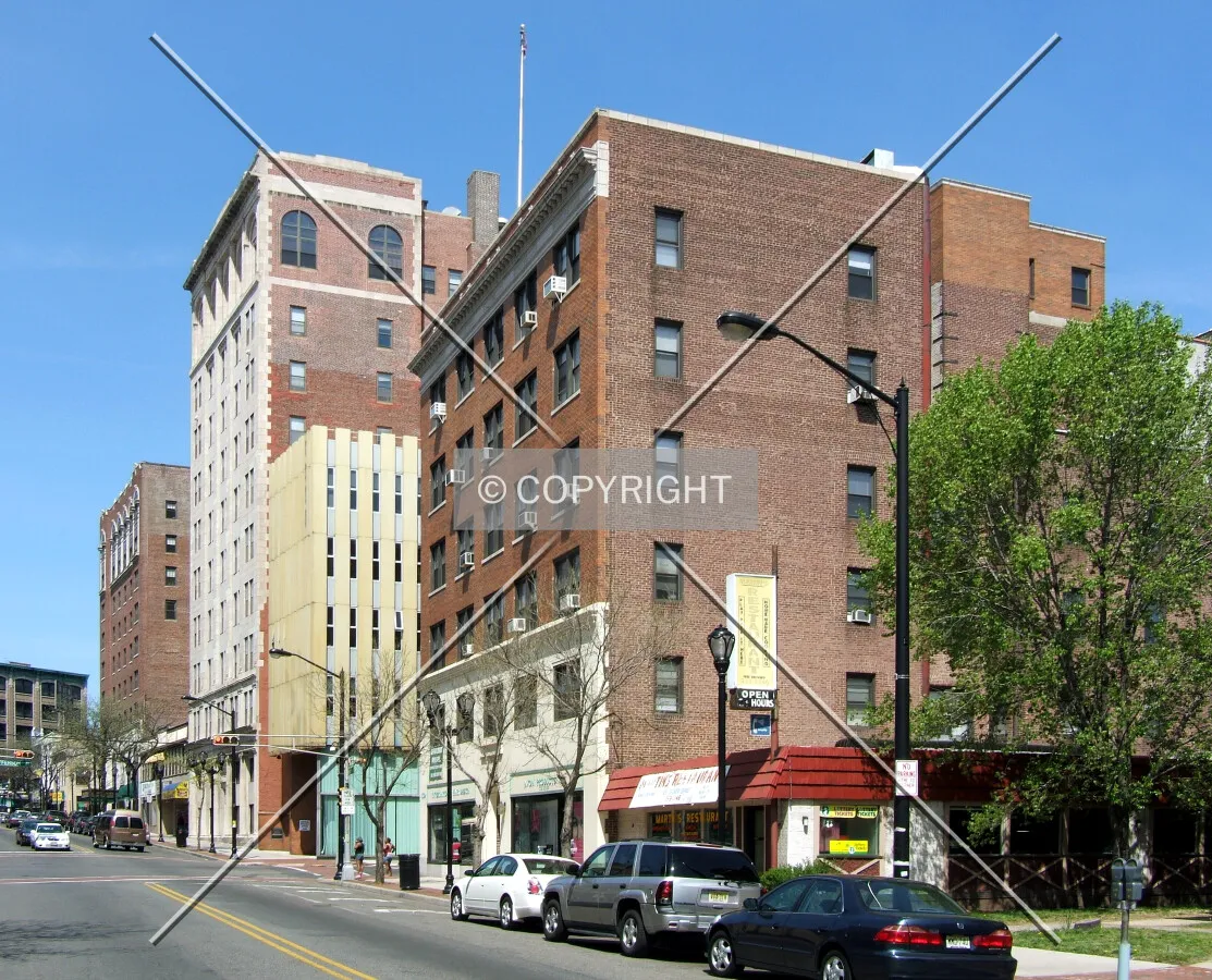 View from the southeast on Jersey Street
