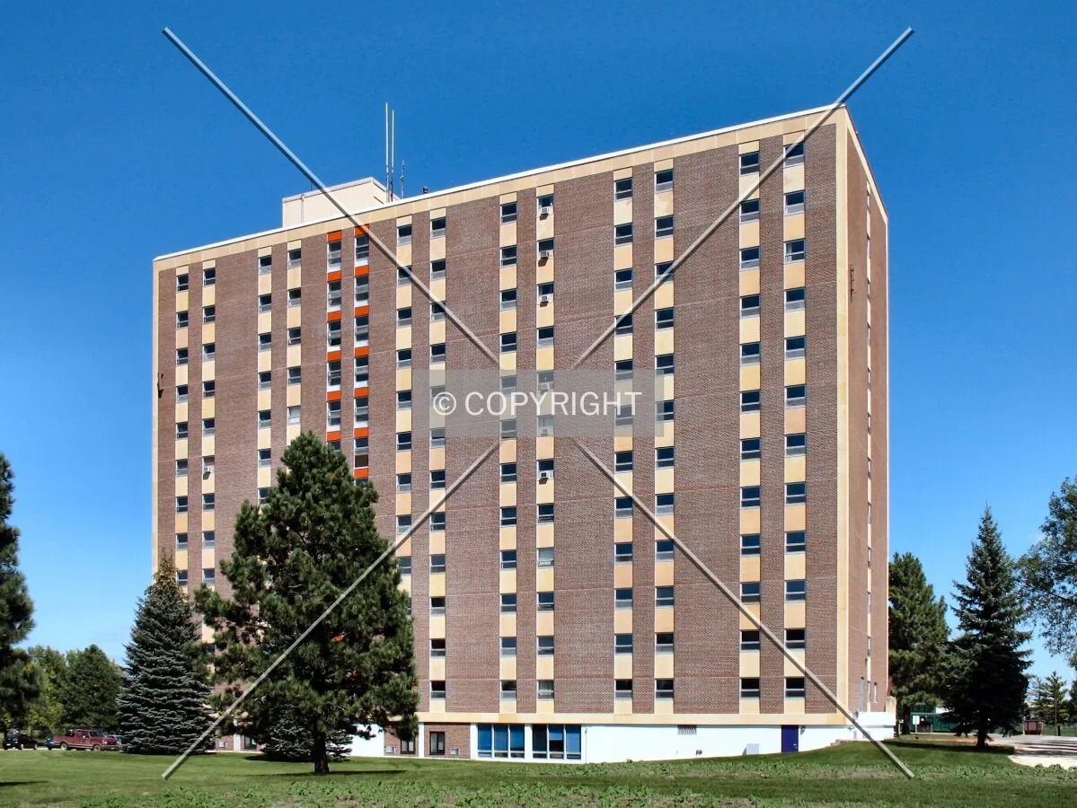 Full view from the west