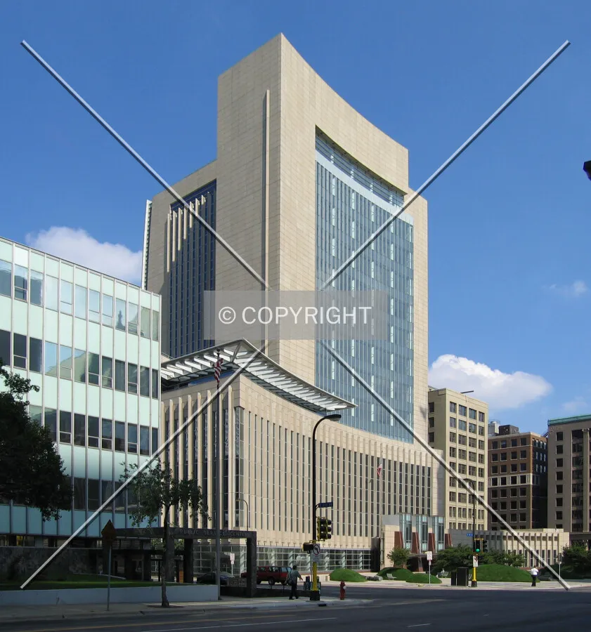 West and south facades from 4th Street