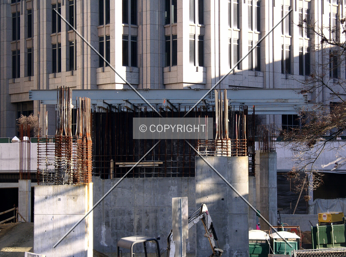 Elevator core from the west