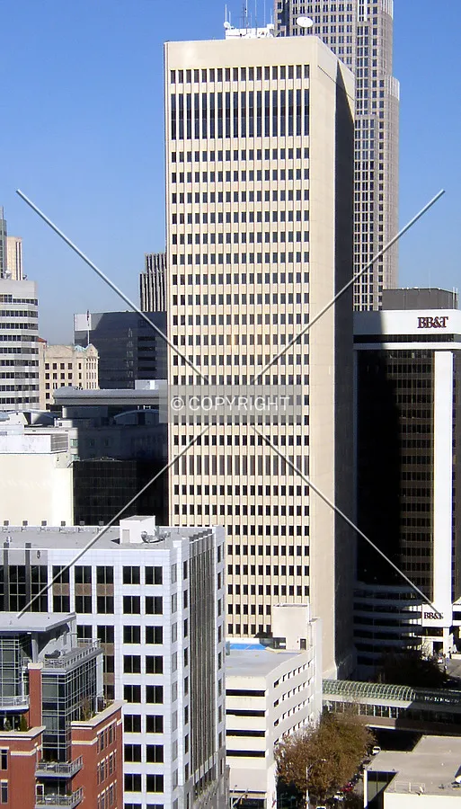Looking north from the 25th floor of the Westin