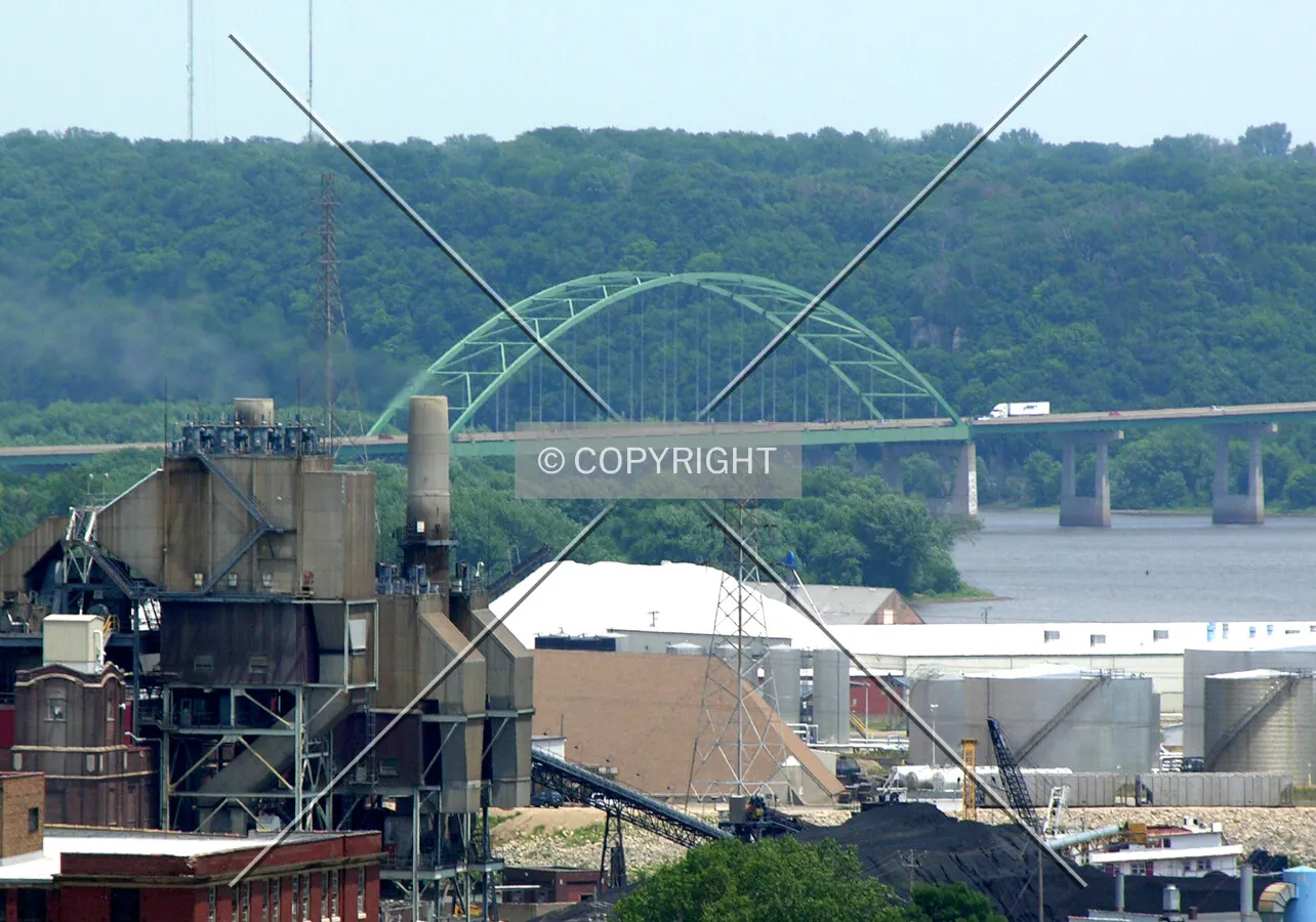 Distant view from the west