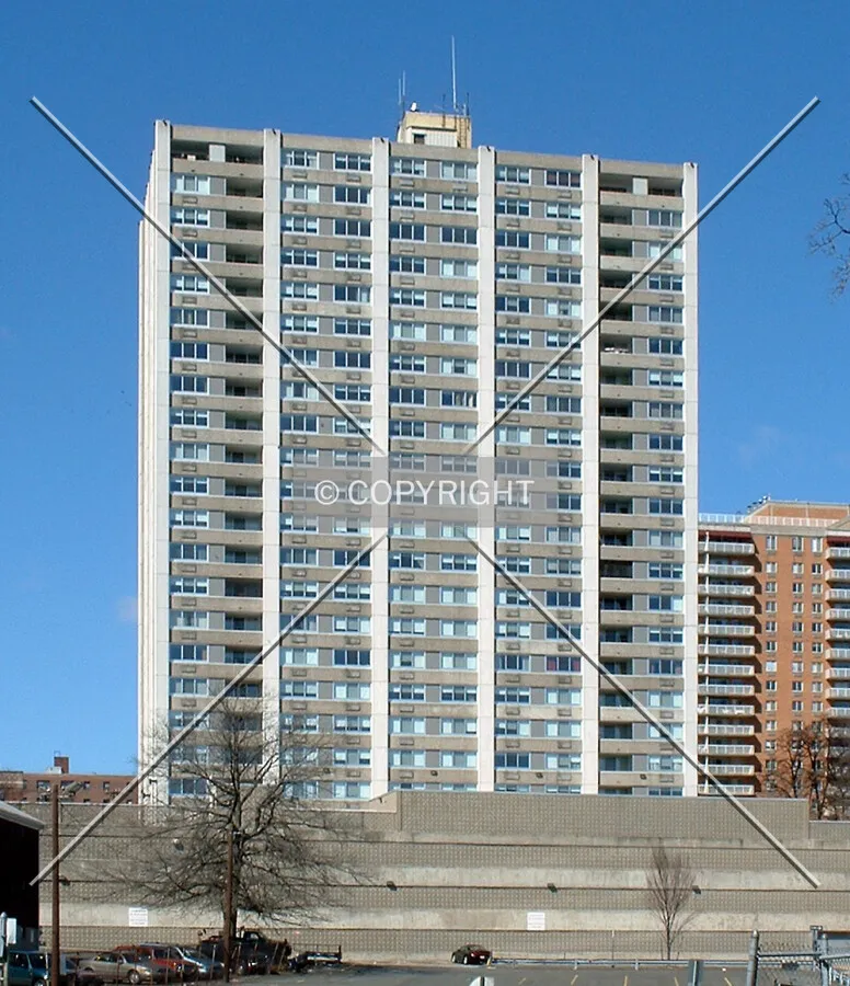 View from the southeast