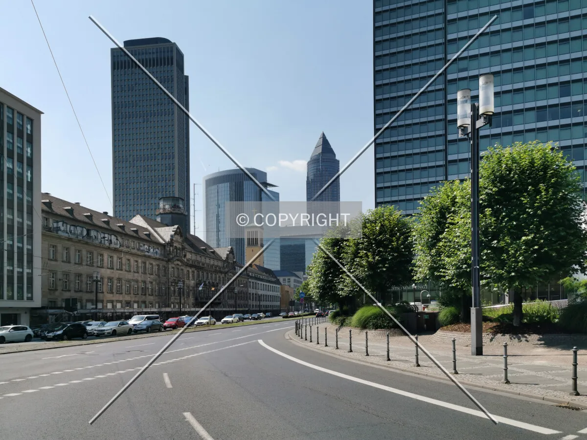 Friedrich-Ebert-Anlage in Frankfurt