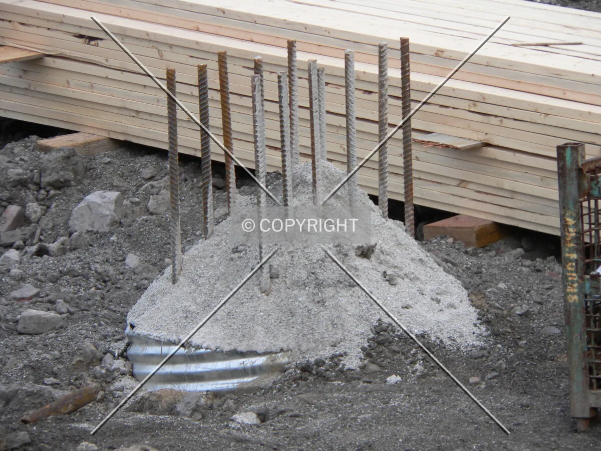 The top of a caisson